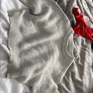 garage cropped sweater